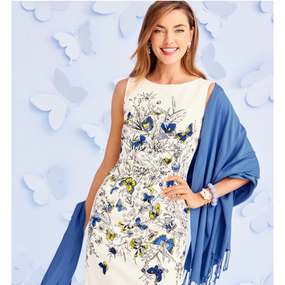 RSVP by Talbots - Butterfly Sheath (10P & 12P available)